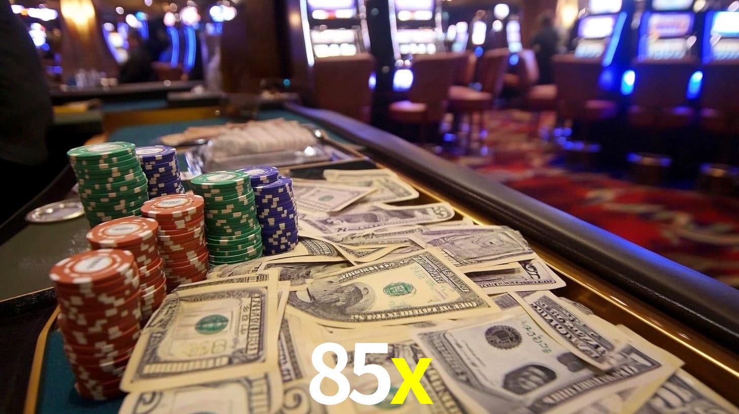 Slots com jackpots e giros grátis na 85x